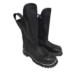 Honeywell PRO Series Morning Pride Model 5021B Steel Toe Leather Boot Size 9.5D